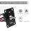 Button Rocker Toggle  Self Reset 6 Pin 3 Position /Down Power Transfer with Plate & Waterproof Cap 3
