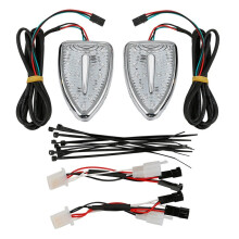 Luz Indicadora de Marcador Aero para Motocicleta Cor Transparente para Goldwing 1800 GL1800 F6B 2012-2017