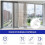 40 Pack Window Screen Clips,Window Screen Retainer Clips with Screws, Window Screen Holder Clips for Securing Window 4