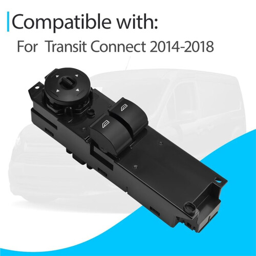 Window Control  for  Transit Connect 2014-2018 Replace DT1T14A132FA 6+7 Pins 1
