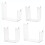 Horn Mount, Four Piece Assembly Kit, Drill Free Trophy Display, Floating  Shelf Riser, Home Decor Accessory 1