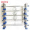 (Blue)Waterproof Plastic Pants Hanger Insert With Nonslip Grip For Storage Closet 1