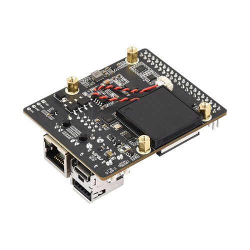 Waveshare ESP32-P4 POE AI Development Board RISC-V MCU PoE Module with Speaker+Cam +Touchscreen Support Wi-Fi 6 1