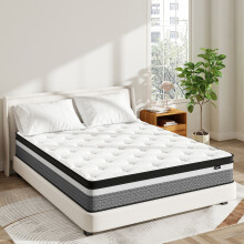 (Super King Mattresses 180x200x31cm) Hybrid Memory Foam Pocket Sprung Mattress Medium Firm 180 x 200 x 31cm