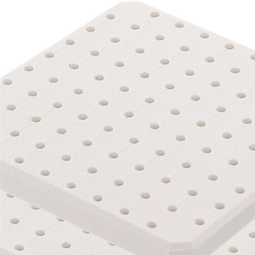 180 Pcs Kiln Stilts Support Nails with 2 Pcs Ceramic Refractory Pads, Kiln Support Pads Temperatures High for Ceramic 1