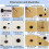 Leather Snap Fasteners Kit, 120 Set Metal Snap Buttons Press Studs with 6 Setting Tools, for Clothes, Bracelets, Jackets 5