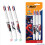 BIC BIC 4-Color Retractable Ballpoint Pen with Marvel's Spider-Man Theme, Versatile Medium Point, 3-Count in Assorted Ink 1
