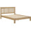 Seconique Windsor 5' Low End Bed - Natural Oak 1