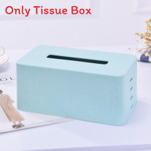 (Green)Modern Simple Step Tissue Dispenser With Macaron Colors For Car And Bathroom Use