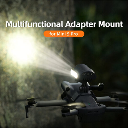 Searchlight for   5 Pro Camera Top Bracket Sports Camera Adapter Mount Clamp Holder Fix Expansion Flashlight 2