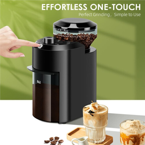 Electric Coffee Grinder Adjustable Burr Mill Conical Coffee Bean Grinding with 28 Precise Grind Setting 220V EU Plug 2