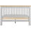 Seconique Windsor 5' Low End Bed - Pebble Grey/Oak 5