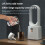 Leafless Atomizing Fan Humidifier Water Replenishment Cooling Desktop Office Home Dormitory Charging Fan 6