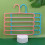 (Green)Modern Plastic 5layer Clothing And Accessories Organizer For Closet Storage 6