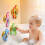 Infant Grip Training Toy Waterresistant Spinner Biting Rattle Skills Sensory 6
