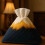 (Blue)Modern Mountain Design Tissue Box With Embossed Pattern For Living Room Gift And 3