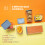 LIVIVO Food Storage Containers Set of 5 - Grey 3