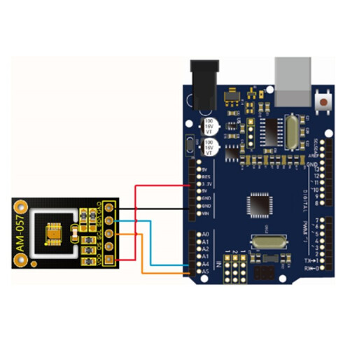 High Accuracy MAX30205 Human Body Temperature Sensor Module Low Voltage Temperature Sensor with over Temperature Alarm 2