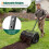 Compoststrooier, verstelbare T-handgreep, 0,077 m³ 8