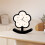 Charming Floral Pendulum Clock Decorative Timepiece for Home 2