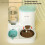 Automatic Feeder Pet GravityFeeder with Dry and Wet Separation - Grey, Automatic Water Refill, Large Capacity, 5