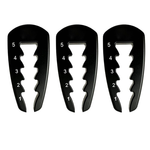 3 Pack  Tee Height Tool Adjustable  Tee Height Tool Adjustable Tees for Mats Tee Height Setter