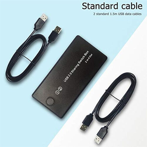 3D Printer Parts & Accessories USB 2.0 Peripheral Sharing  Selector Sharing 4 USB Devices for Keyboard Printer