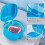 Denture Bath Case with Strainer, Compact False Teeth Storage Box, Hygienic Denture Soaking Cup with 2 Brushes 5