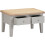 Seconique Windsor 2 Drawer Coffee Table - Pebble Grey/Oak 3