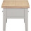 Seconique Windsor 2 Drawer Coffee Table - Pebble Grey/Oak 4