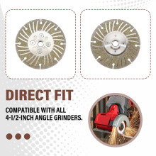 Angle Grinding Wheel Multitool Electroplated 4-1/2Inch Drill Cutting Metal Cutter Disc Power Angle Grinder Blades