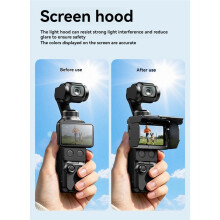 Magnetic Screen Sunhood for  Osmo Pocket 3 4 Sun Shade Foldable Anti-Glare Cover Accessories