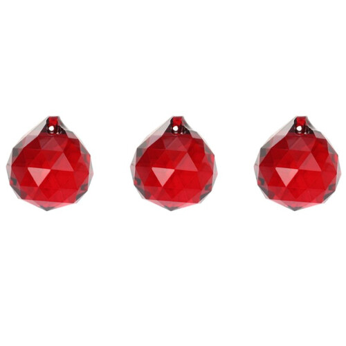 3X, 30mm Red Crystal  Prisms