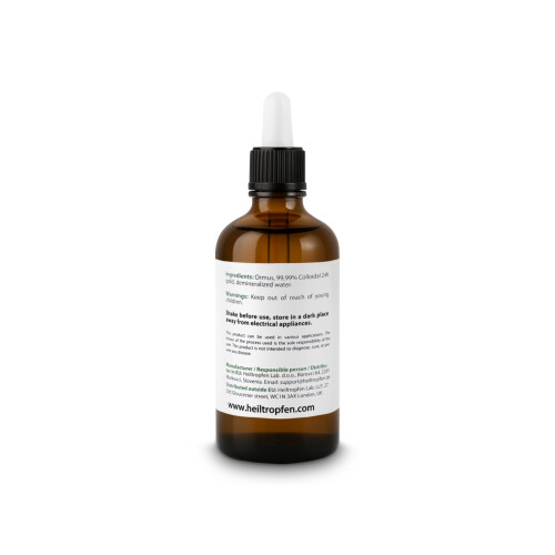 ORMUS with 24K Colloidal gold, 100ml (3.4 fl oz) 1