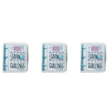 3X 1000 Savings Challenge Binder, Money Saving Binder, Savings Challenges Book with Envelopes, A