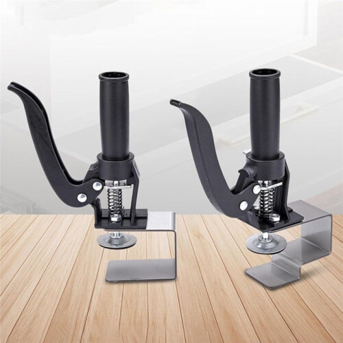 2Pcs Drawer Front Installation Clamps, Quick-Release Cabinet Drawer Panel U Clamp Woodworking Installation Tool 2