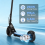 Electric scooter for children,16km Foldable,Black 5