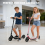 Electric scooter for children,16km Foldable,Black 8