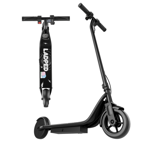Electric scooter for children,16km Foldable,Black