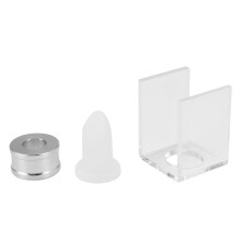 3 piece set DIY 12.1mm simple lipstick filling tube birdmouth silicone mold aluminum ring single hole bracket homemade lipstick tool simple set