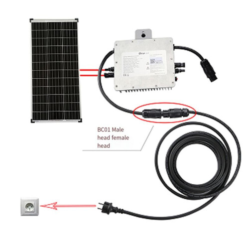 1 Sets Solar PV Connector Plug Waterproof IP68 4000V 25A for Solar PV System Panel Parallel Protection Kit 2