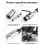 7PCS  Injector  Cutter Cleaner Tools Carbon Remover Car Garage Tool Kit 5
