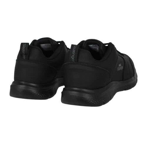Slazenger (9 UK, Black) Slazenger Mens Force Mesh Trainers 1