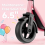 Electric scooter for children,16km Foldable,Pink 9