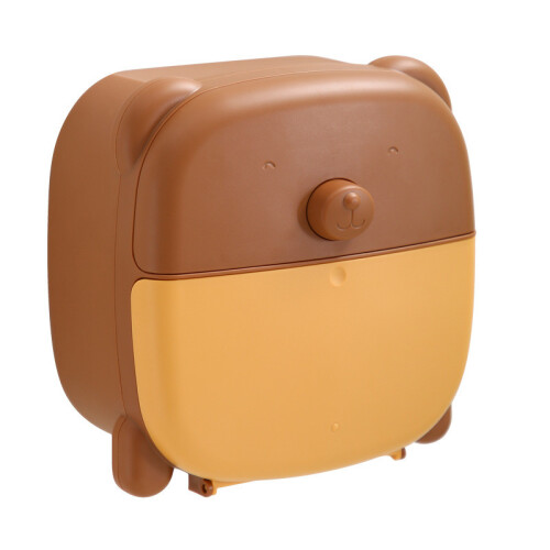 (Bear)Animal Tissue Organizer Wall Mount With Multipurpose Design For Gift And Decor