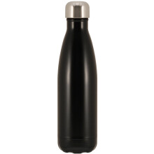 Botella termo de acero 0,5L negro
