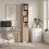 Homcom HOMCOM Bookcase Adjustable Shelf 6-Tier Oak Wood Effect 9