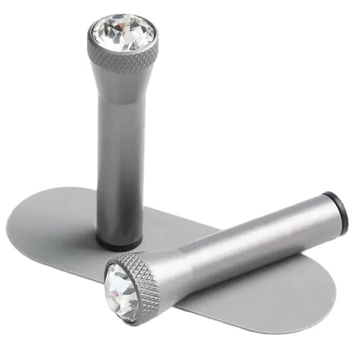 Car Crystal Door Pin Lock Button for  All Models Easy Install Crystal Pin Lock Button Interior Modified Accessories