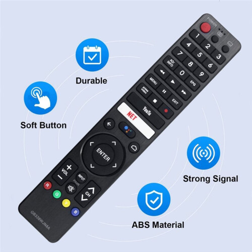 Replace GB326WJN8A Voice Remote Control for  TV GB326WJN8A Remote Control 2