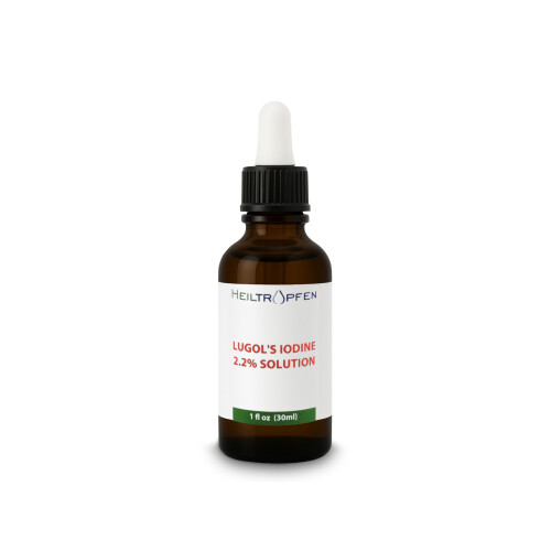 2,2% Lugol's Iodine Solution 1fl Oz (30ml) 1